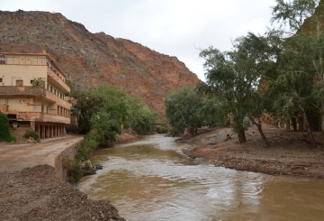 Fluss in Aouli Marokko