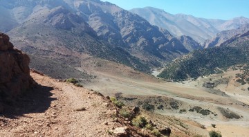 Cirque de Jaffar Marokko Piste