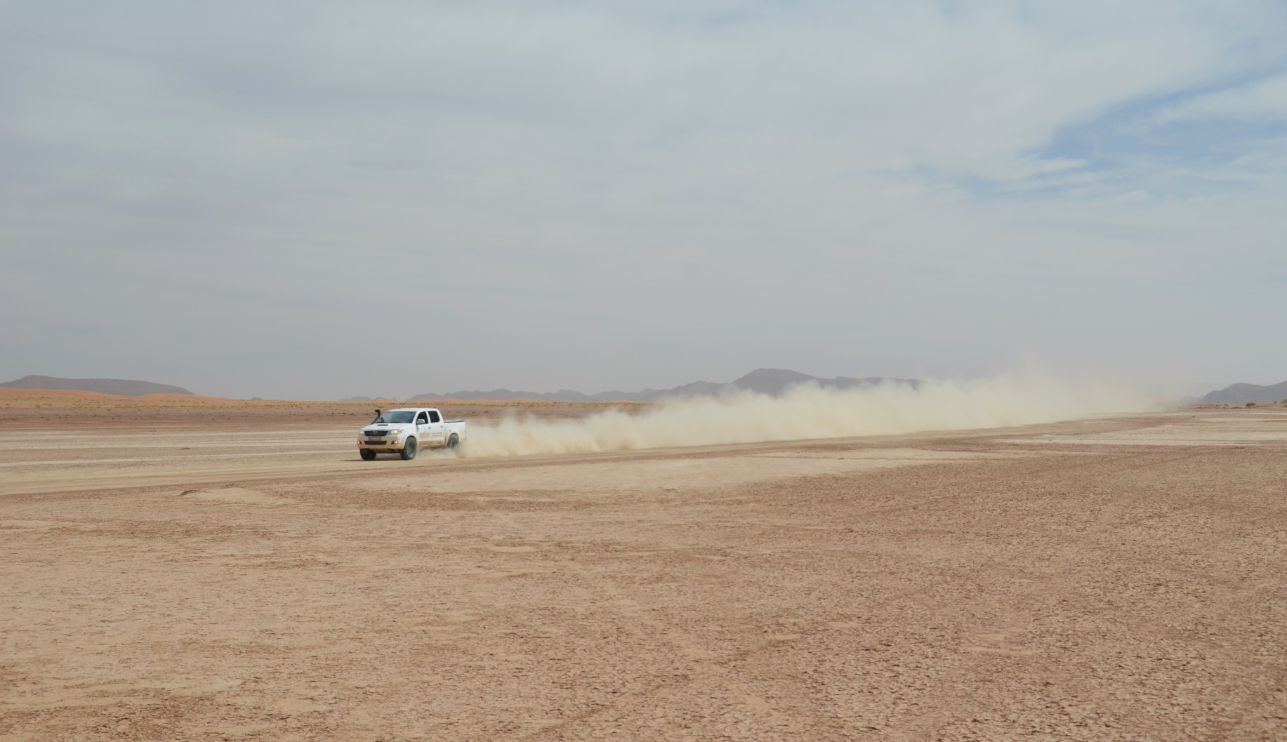 Toyota Hilux in Marokko Zagora