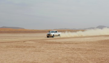 Toyota Hilux in Marokko Zagora