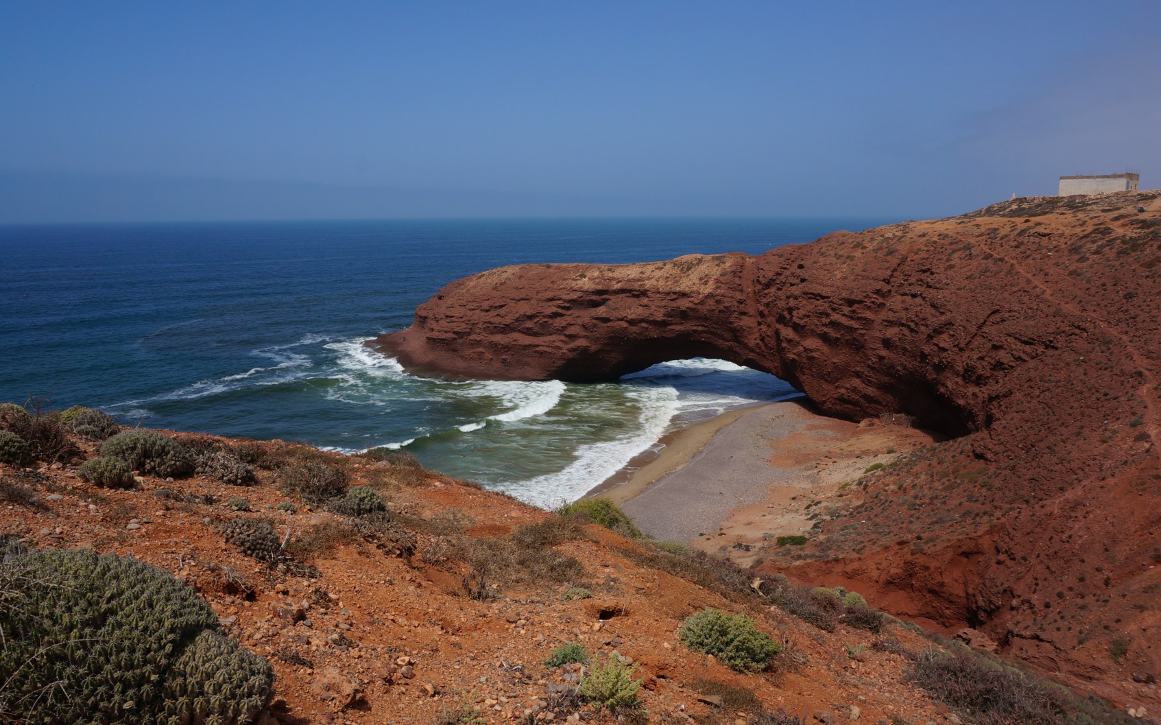 Legzira Plage Marokko Felsentore