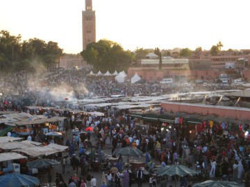 Jemaa al Fnaa Marrakech Marokko