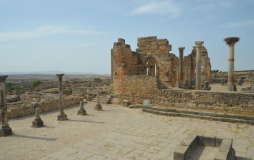 Ruinen Moulay Idriss Marokko