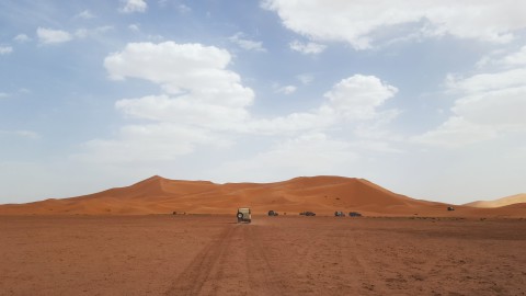 Piste zum Erg Chebbi Marokko