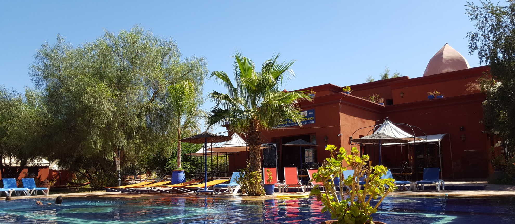 Campingplatz mit Pool in Marrakech