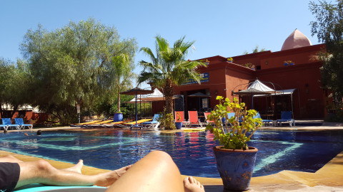 Pool Relais de Marrakech Marokko