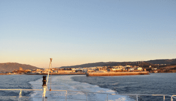 Hafen von Tarifa Spanien