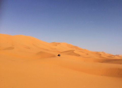 Landcruiser im Erg Chebbi Marokko