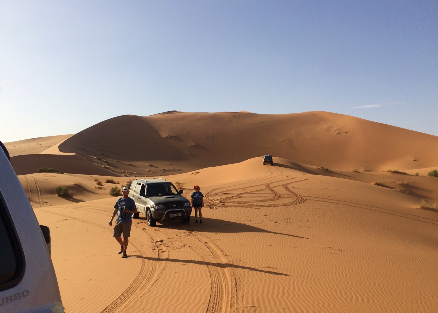 Geländewagen im Erg Chebbi