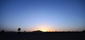 Sonnenaufgang im Erg Chebbi Marokko