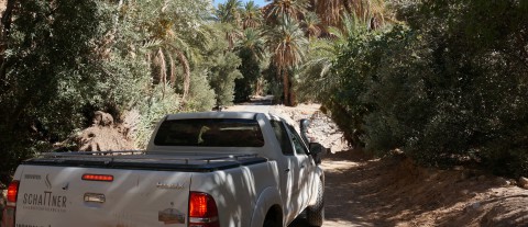 Toyota Hilux Strecke nach Tafraoute