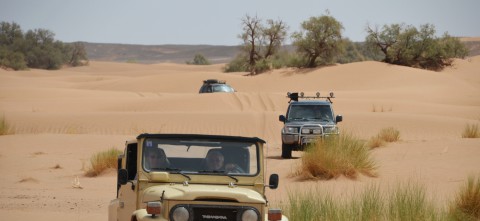 Geländewagen im Erg Chebbi