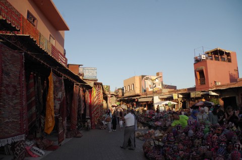 Souk in Marrakech