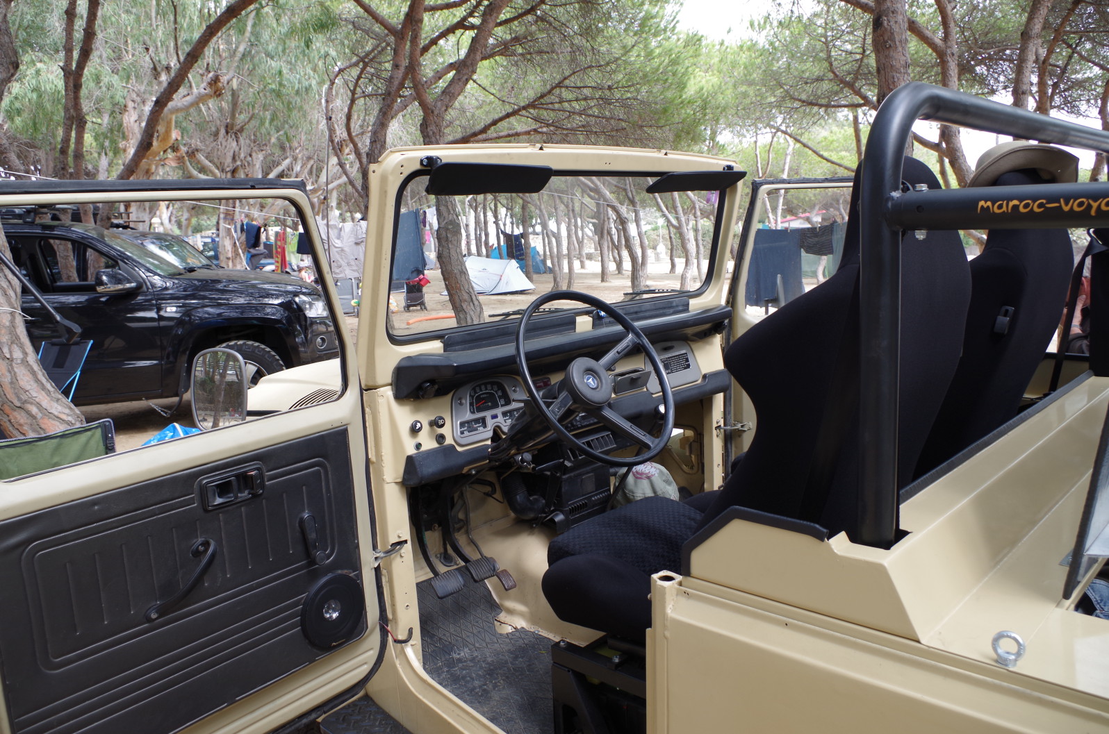 Cockpit Toyota Landcruiser