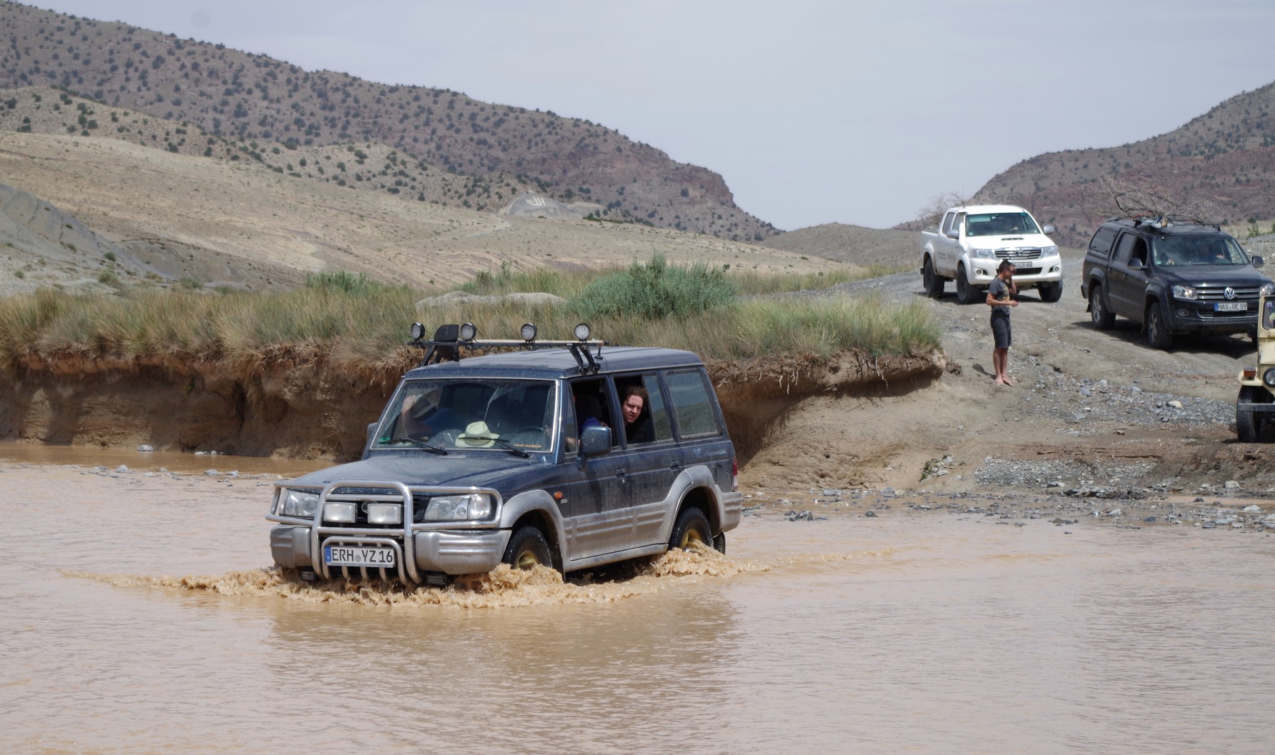 Quedquerung offroad in Marokko