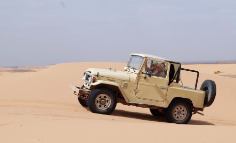 Landcruiser im Erg Chebbi Marokko