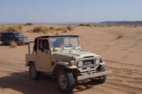 Landcruiser im Erg Chebbi Marokko