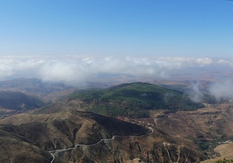 Marokko Reise im Geländewagen Tiz n Test Passstraße Marokko Maroc - Voyage