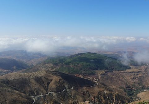 Marokko Reise im Geländewagen Tiz n Test Passstraße Marokko Maroc - Voyage