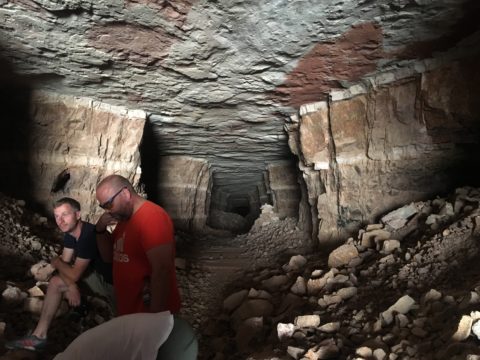 Besichtigung verlassene Mine Marokko