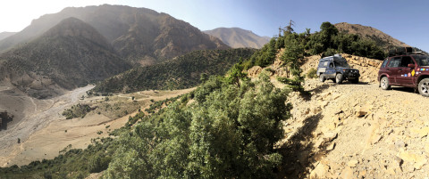 Atlasgebirge Geländewagenfahrt Marrakech